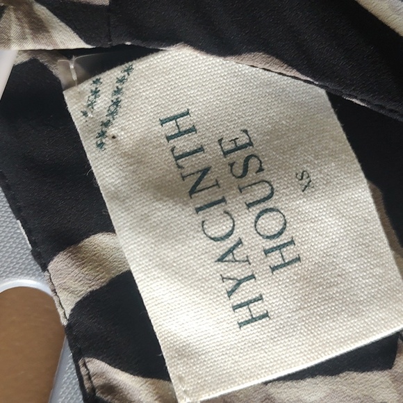 HYACINTH HOUSE Black Bow Print Rowan Maxi Dress size XS - Picture 6 of 10